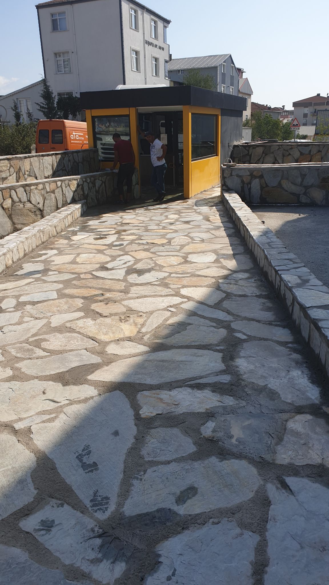 Kayrak taşı - sert zemin uygulamamız