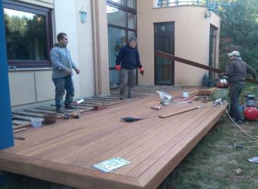 Ahşap deck uygulamamız