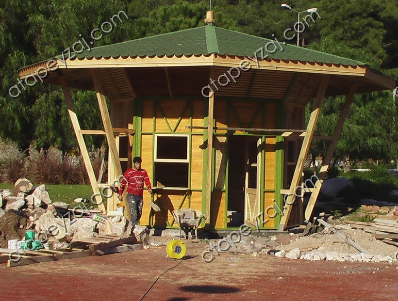 Ahşap Klübe uygulamamız