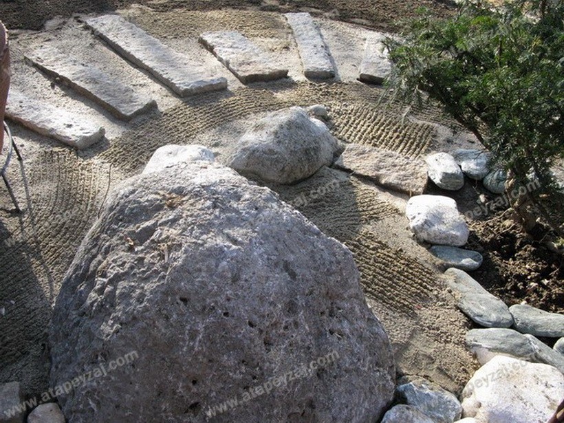 Japon bahçe uygulamamız