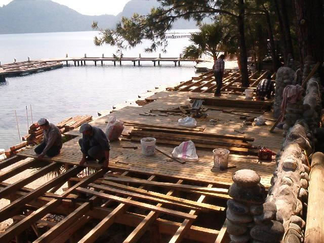 Ahşap deck uygulamamız