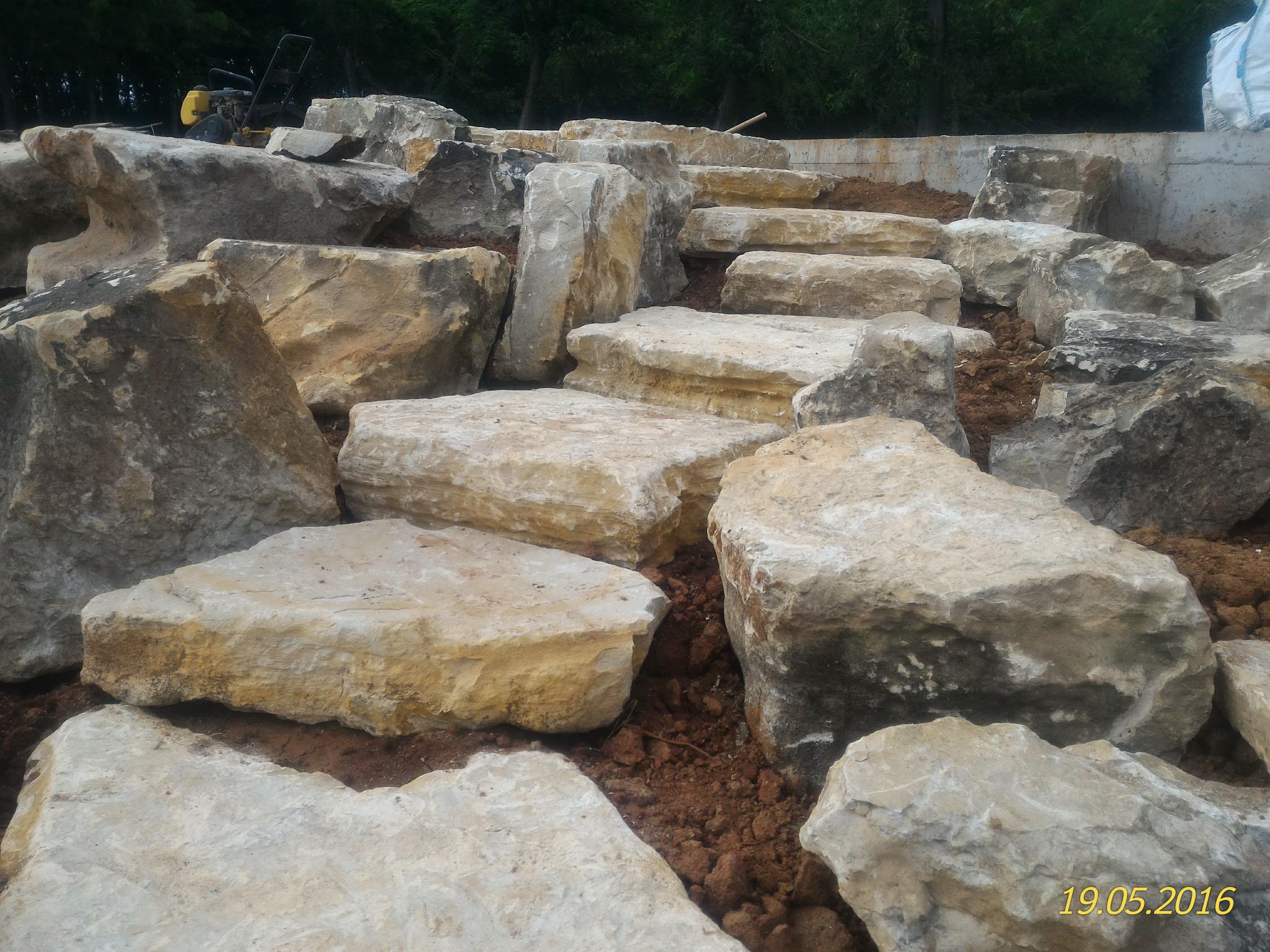 Kaya Bahçesi kalın basamak uygulamamız