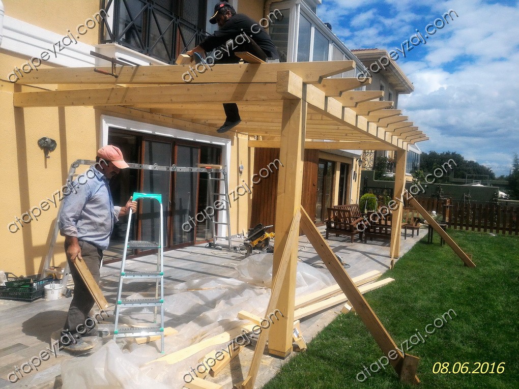 Ahşap Sundurma Uygulaması