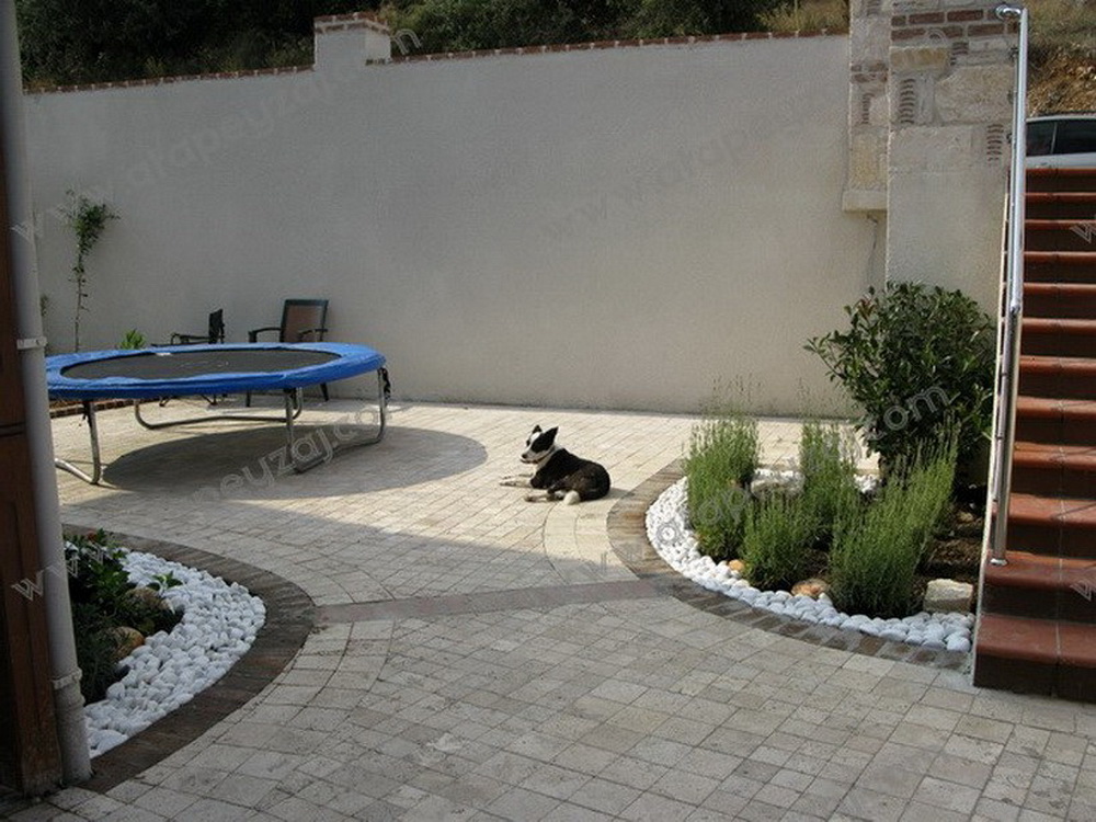 Eskitme Traverten uygulaması