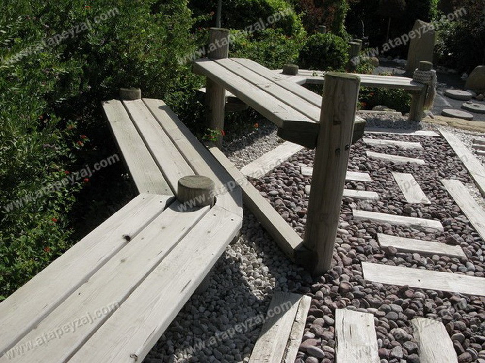 Merit Crystal Cove_Ahşap Bank